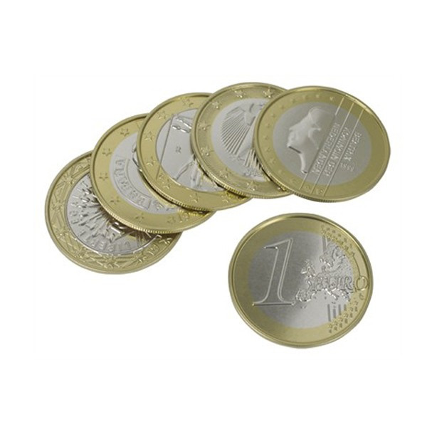 Sous-verres pièce d'un euro