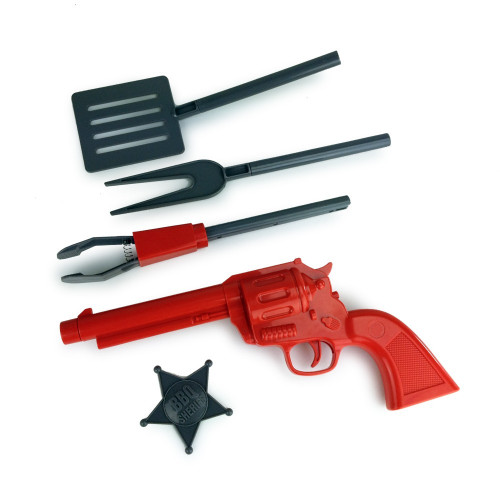 Set barbecue pistolet du shérif