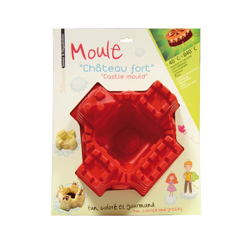 Moule gateau silicone Chateau Fort