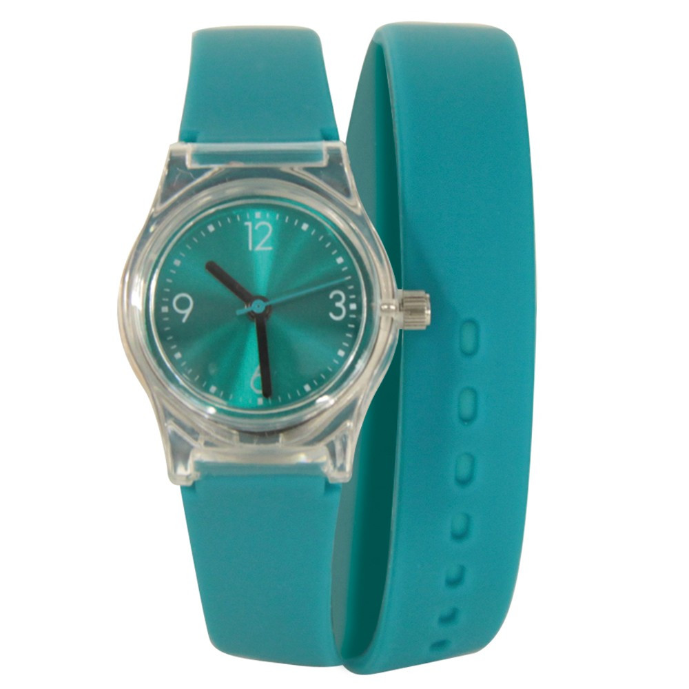 Montre double bracelet silicone