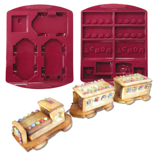 Moule gâteau silicone Le Petit Train