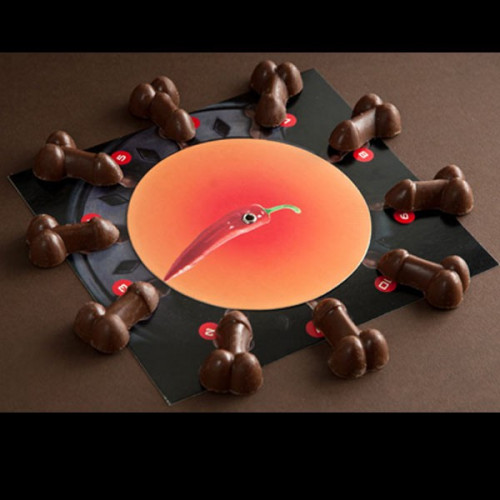 Roulette zizis chocolat piment