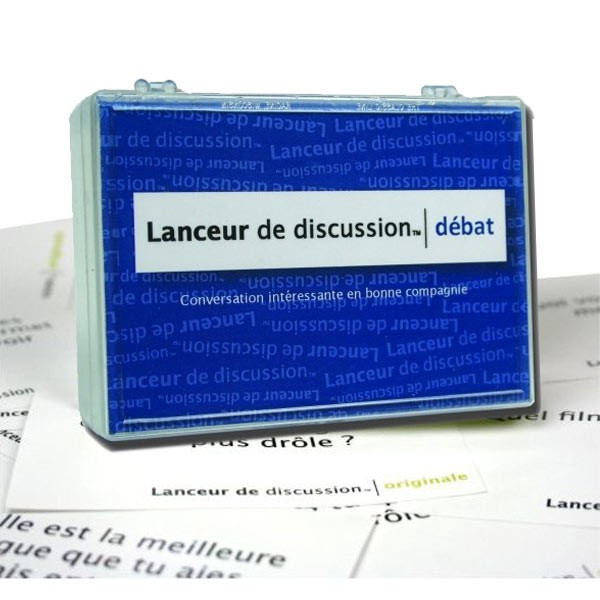 Jeu lanceur de discussion Débat