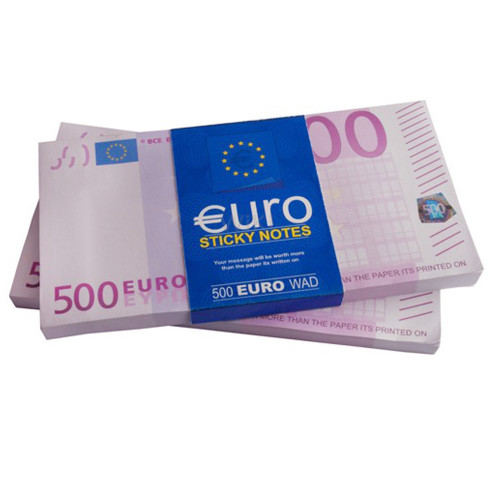 Bloc-notes Billets de 500 euros