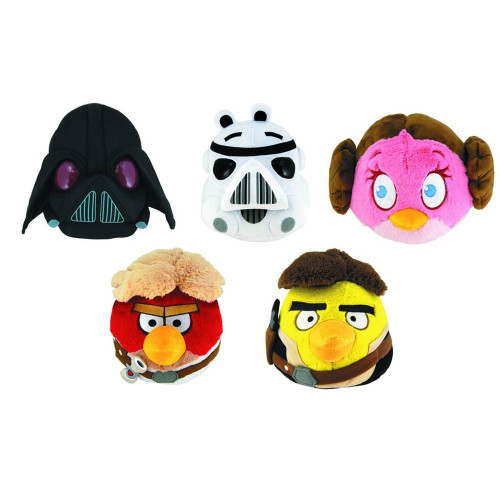 Peluche angry birds Star Wars Luke Skywalker