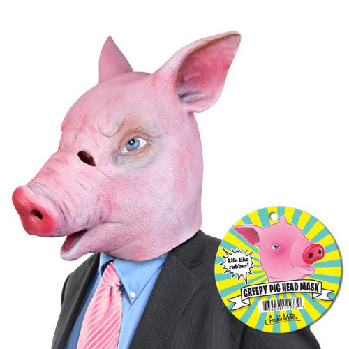 Masque tête de cochon