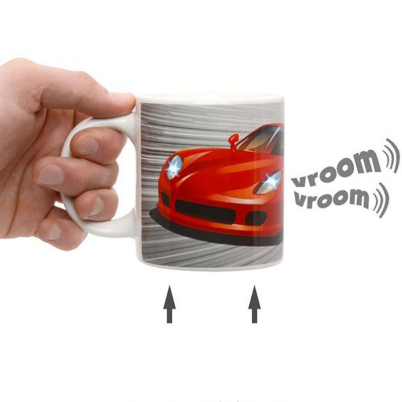 Mug sonore supercar