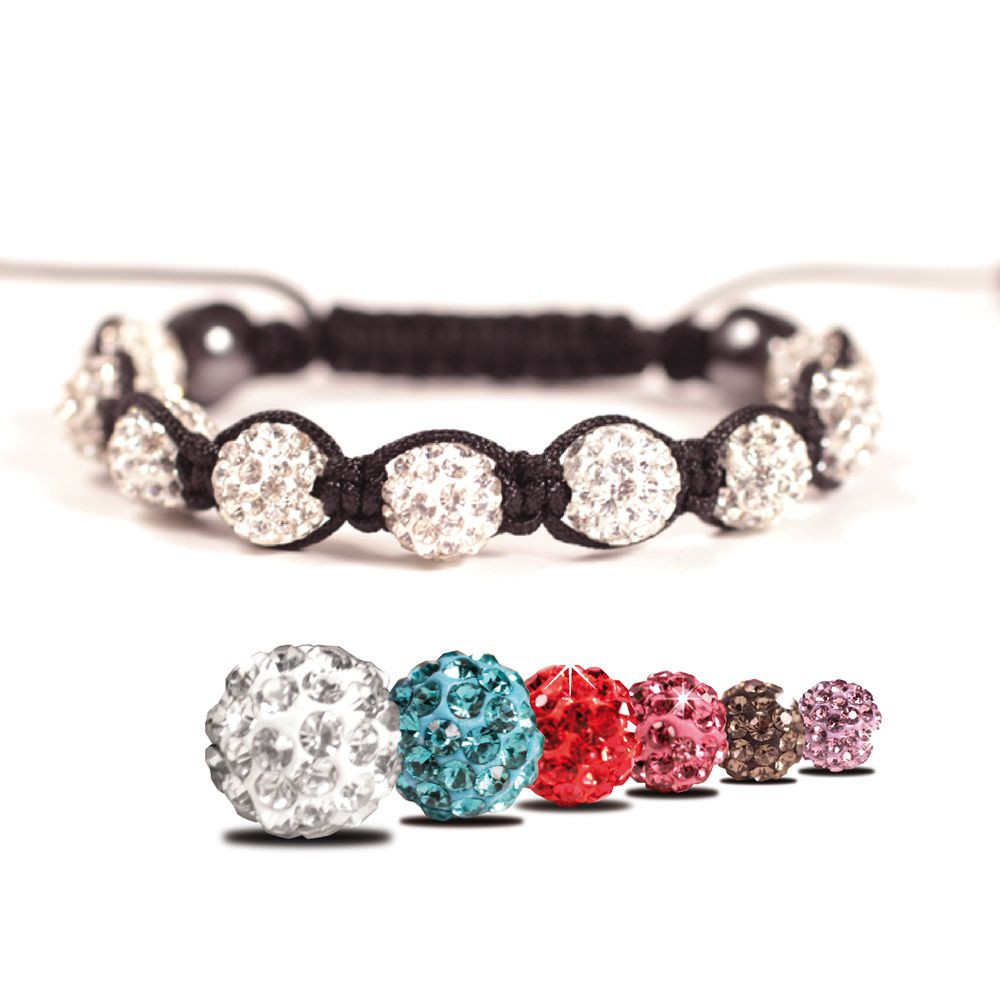 Bracelet shamballa strass