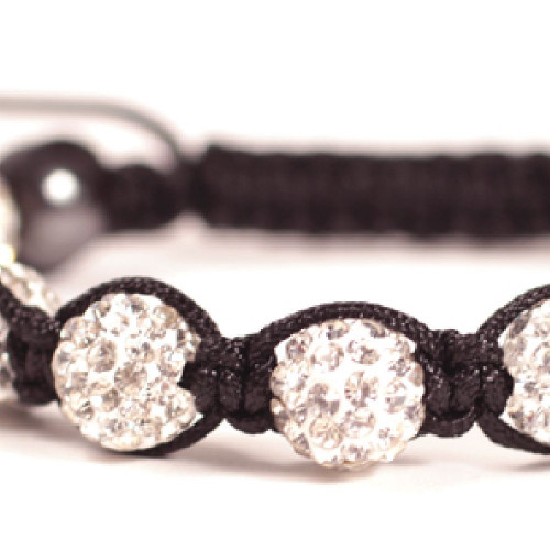 Bracelet shamballa strass