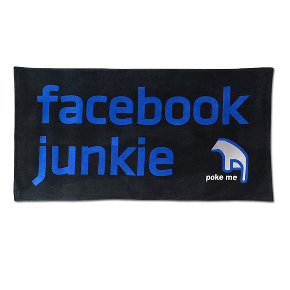 Serviette de plage Facebook