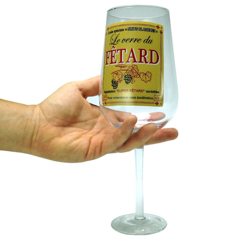 Verre à vin géant Fêtard