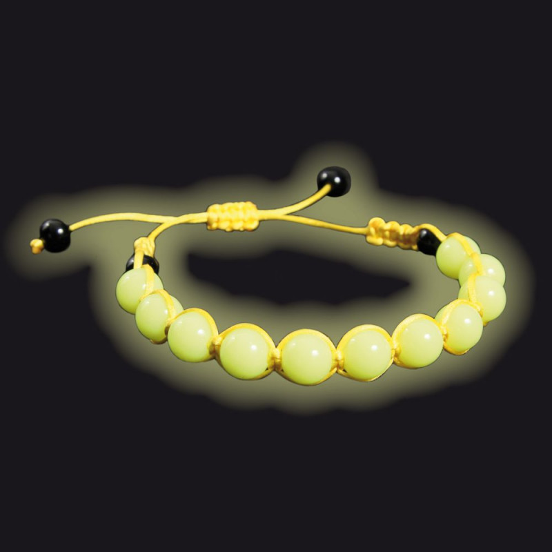 Bracelet Shamballa phosphorescent