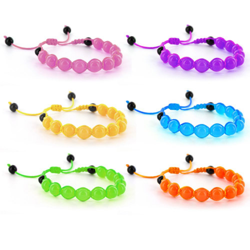 Bracelet Shamballa phosphorescent