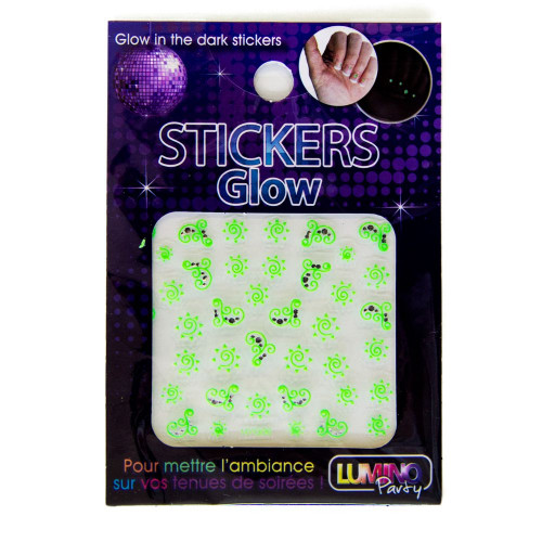 Stickers phosphorescents pour ongles