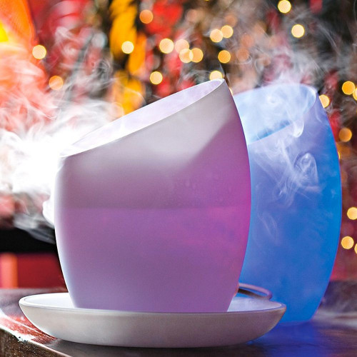 Vase à brume humidificateur à LED