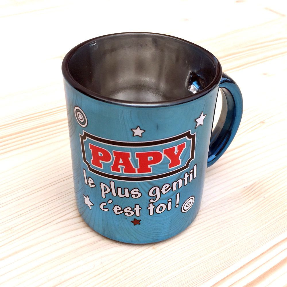 Mug métallisé PAPY