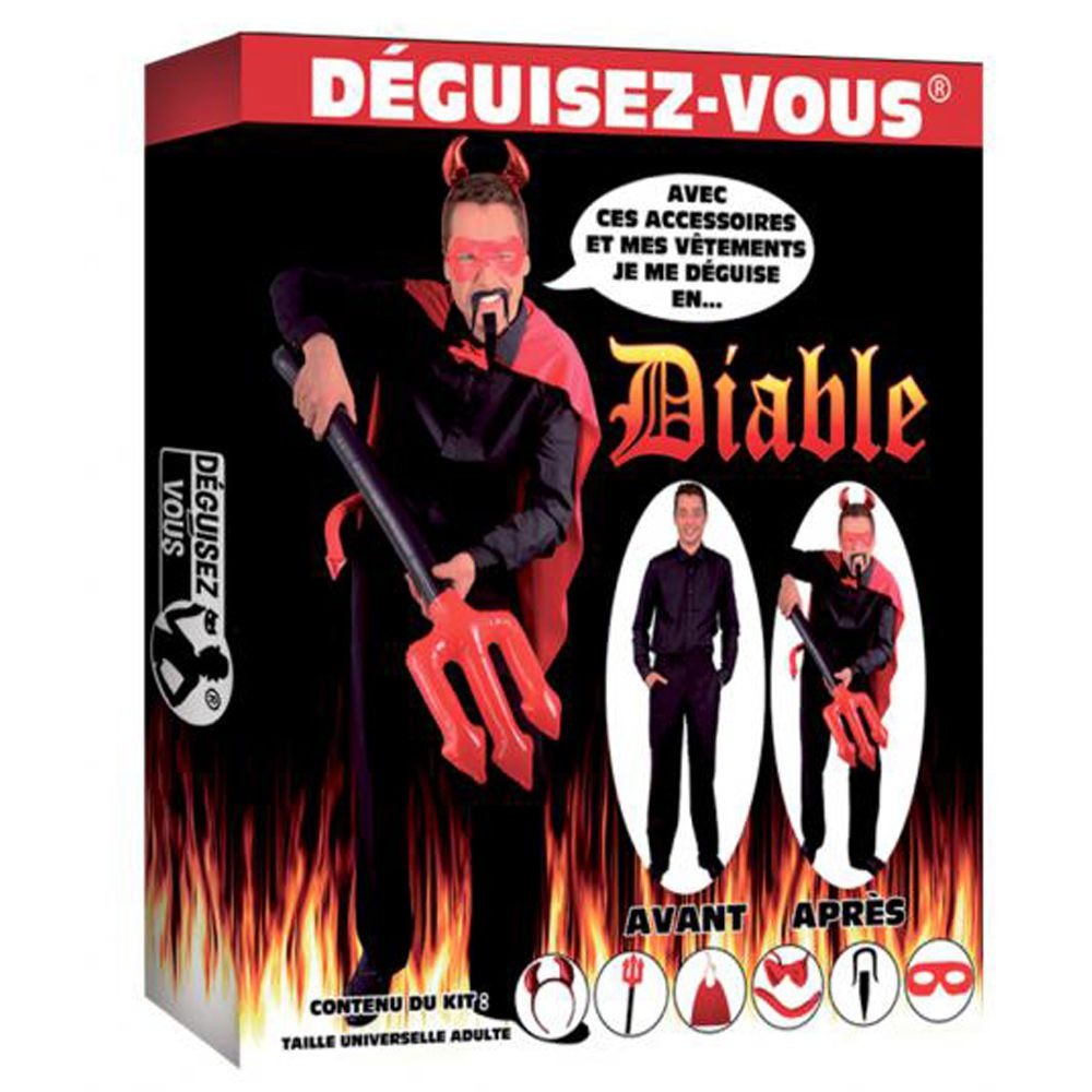 Kit déguisement express Diable