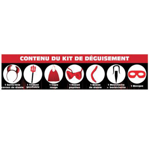 Kit déguisement express Diable