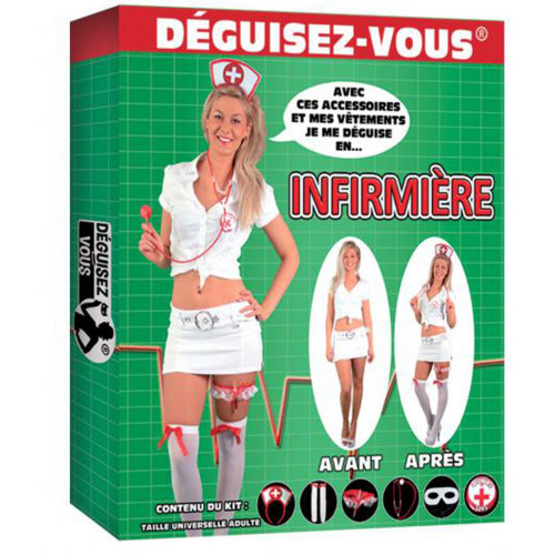 Kit déguisement express Infirmière