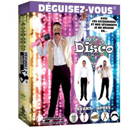 Kit déguisement express Disco