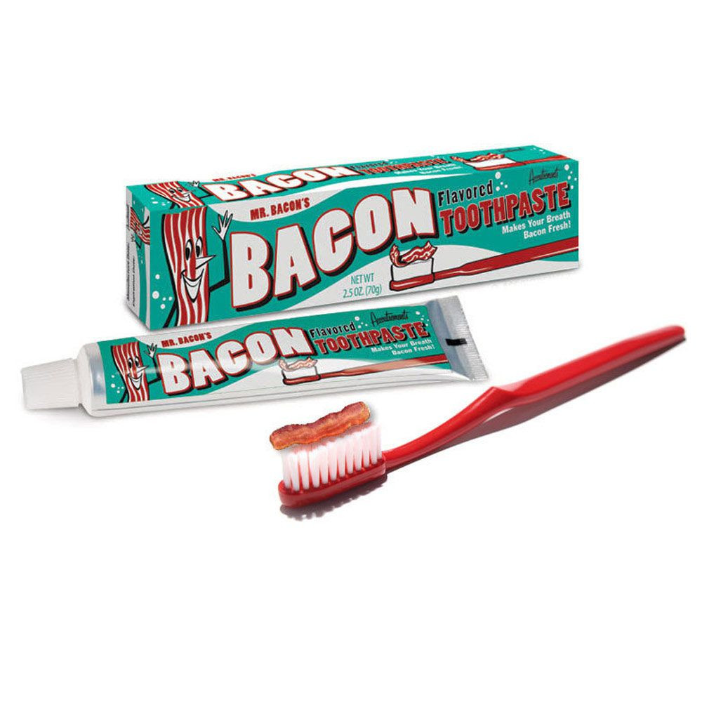 Dentifrice bacon