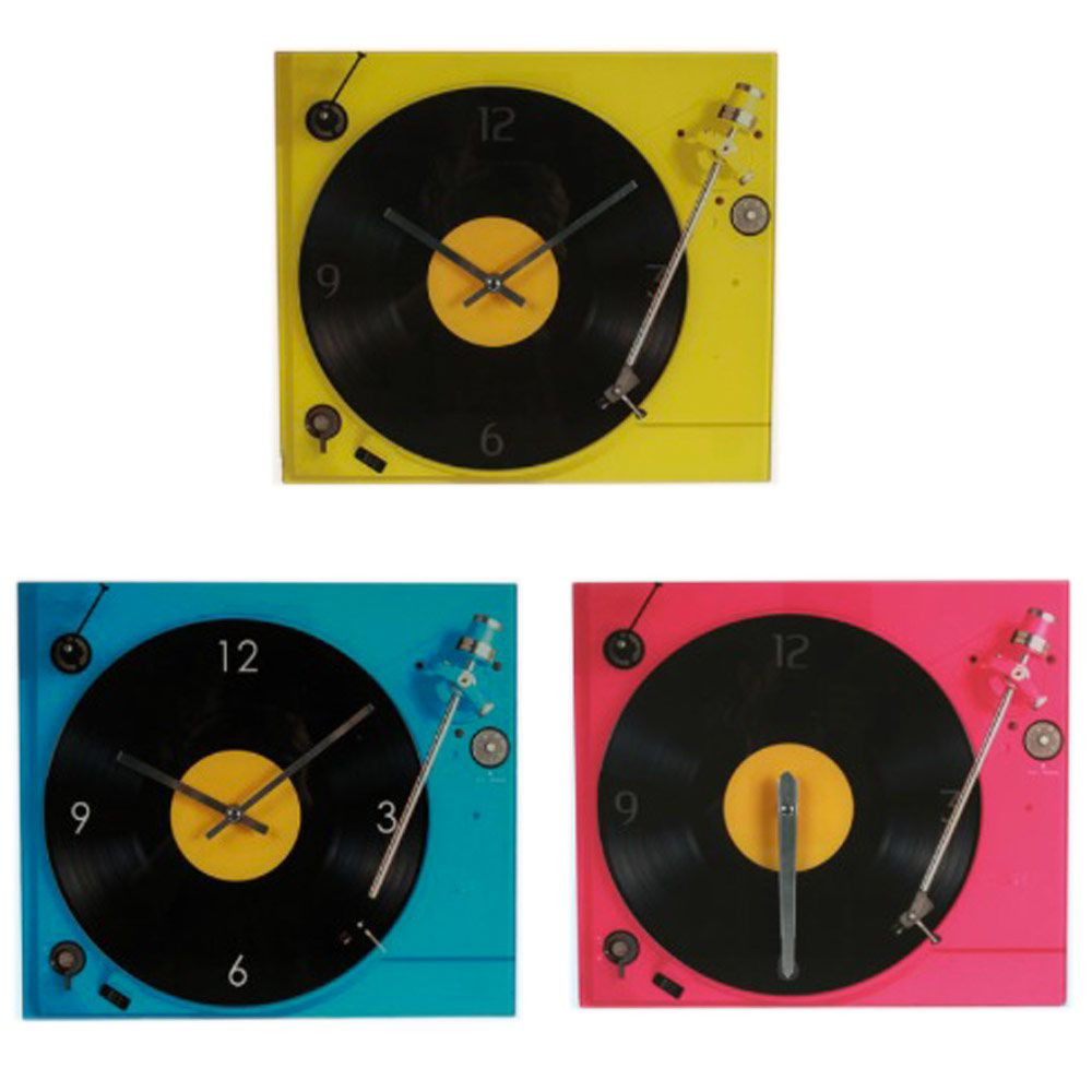 Horloge tourne-disque