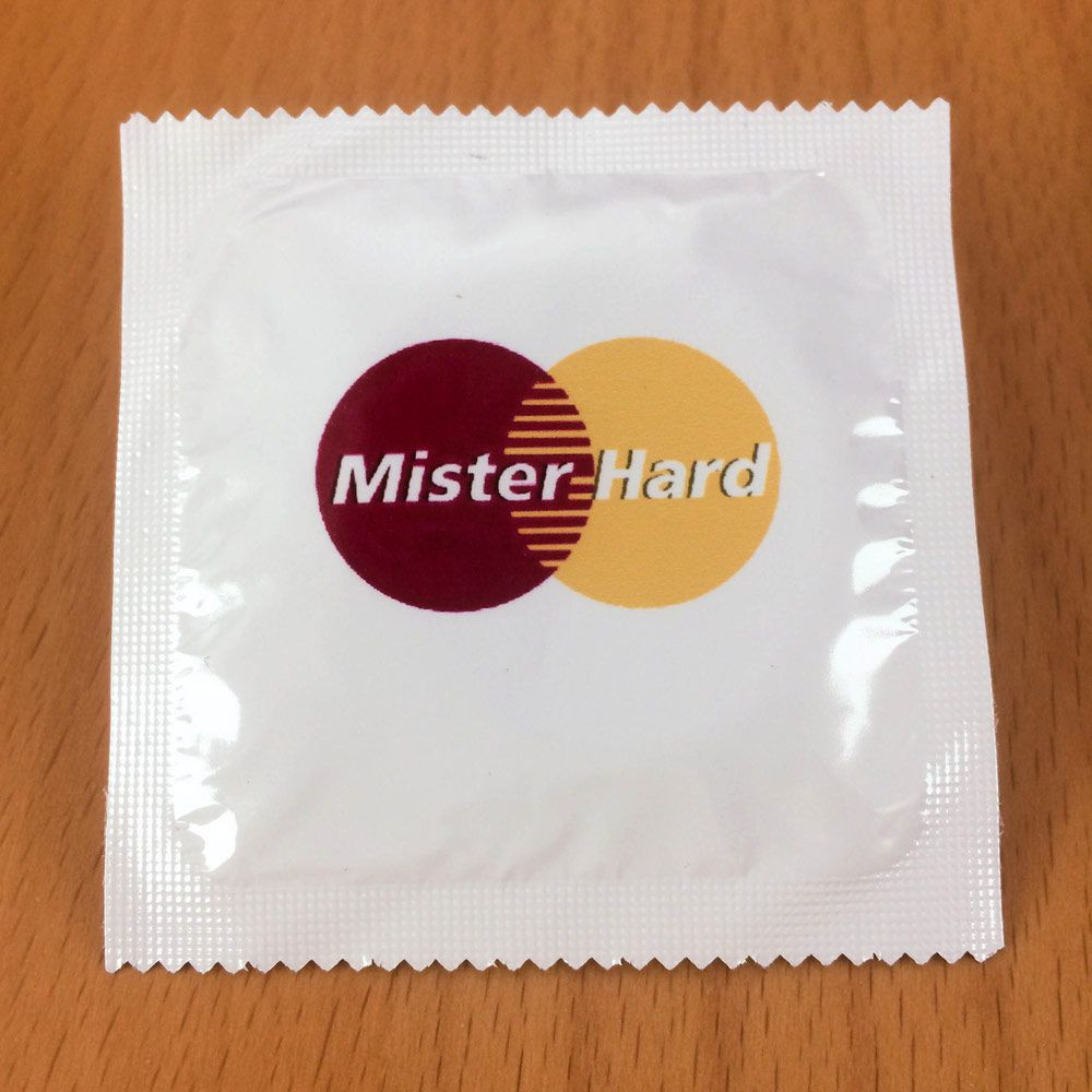 Préservatif humoristique Mister Hard