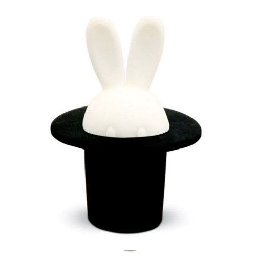 Bouchon de bouteille lapin magicien