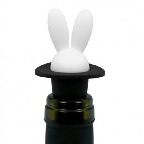 Bouchon de bouteille lapin magicien