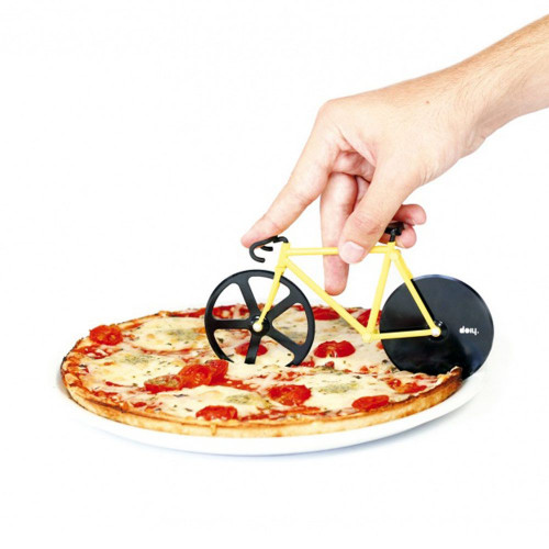 Roulette à pizza vélo fixie