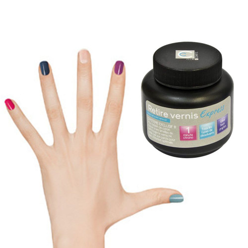 Retire vernis à ongle express