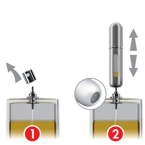 Travalo Excel, Vaporisateur de parfum de poche argent