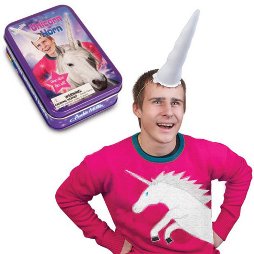 Corne de licorne gonflable