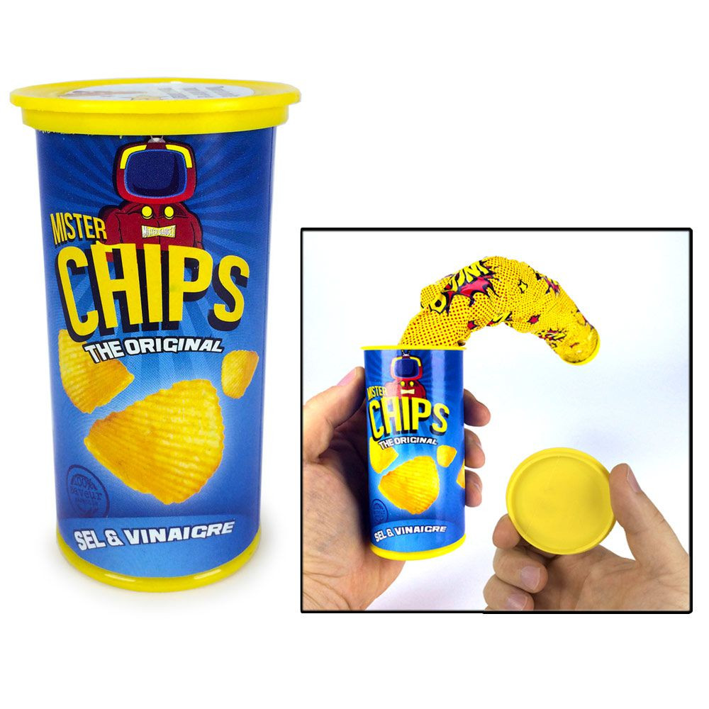 Boîte chips piégée