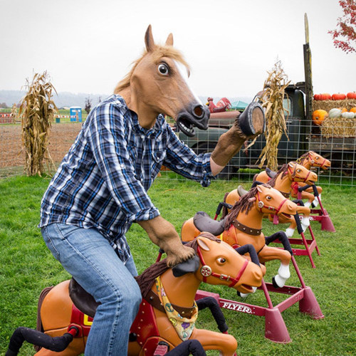 Déguisement sabots de cheval