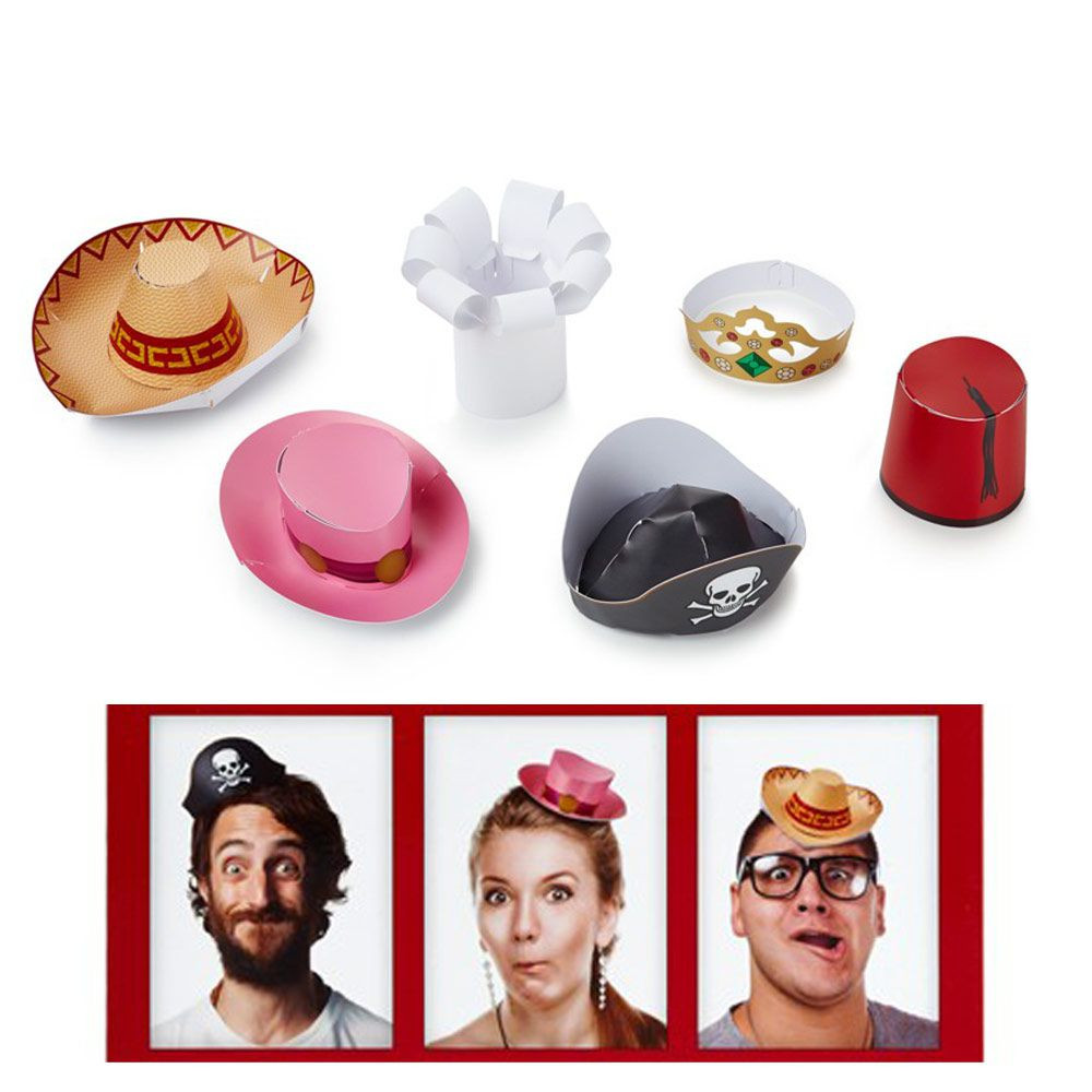 6 mini chapeaux de fêtes 6 mini chapeaux de fêtes