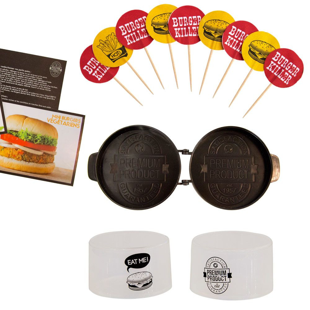 Coffret mini burgers