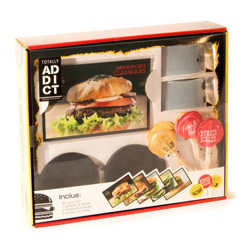 Coffret mini burgers