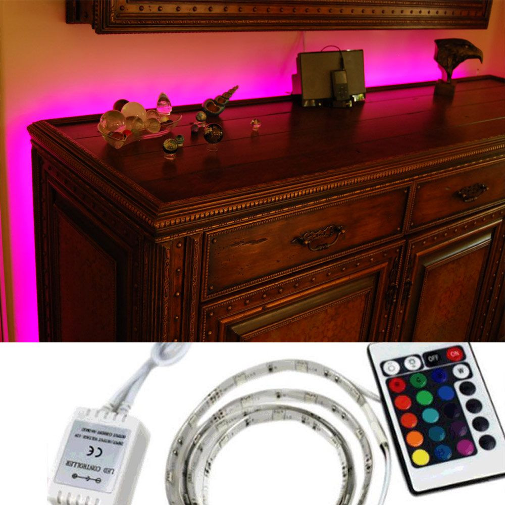 Kit Ruban led RGB 4m avec télécommande