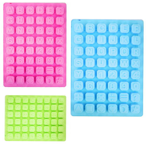 Moule silicone pavé numérique